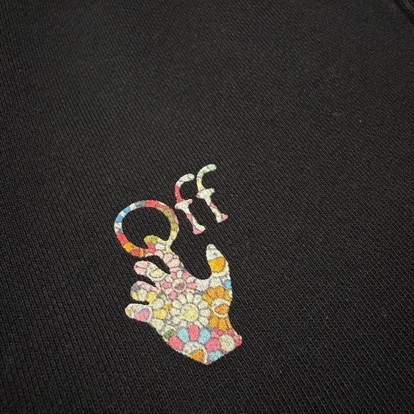 Off-White C/O Virgil Abloh x Takashi Murakami - Black Sweater - Picture 8 of 8